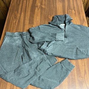 WeWoreWhat jogger/pullover set